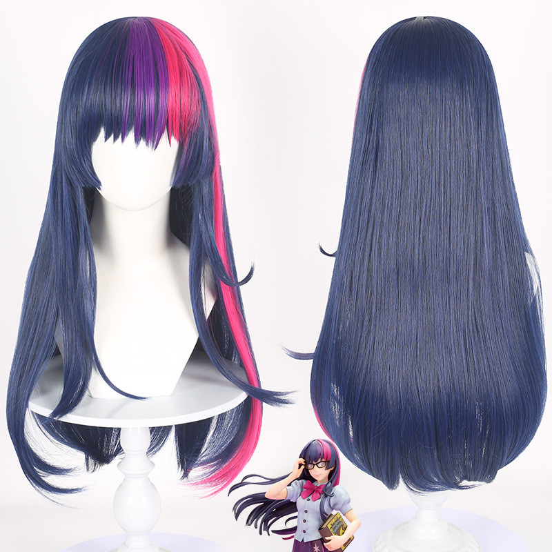 My Little Pony: Equestria Girls Twilight Sparkle Wig - Twilight Sparkle Costume Wig Prop