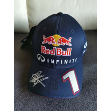 Red Bull Infiniti 1 Cap Hat - Black Hat Red Bull Infiniti 1 Costume Cosplay Prop