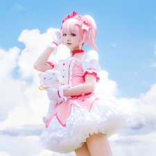 The Puella Magi Madoka Kaname Wig - Madoka Kaname Cosplay Costume Wig Prop