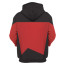 Star Trek The Next Generation Starfleet Red Uniform Costume - Hoodie Sweatpants Starfleet Red Uniform Cosplay
