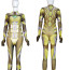 Power Rangers Yellow Ranger Sentai Costume - Bodysuit Yellow Power Ranger Cosplay