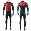 Batman Animated Series Robin Costume - Red Green Bodysuit Robin Cosplay