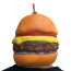 Fortnite Durrr Burger Mask Cosplay Costume