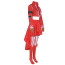 One Piece Belo Betty Costume - Red Shirt Skirt Hat Set Belo Betty Cosplay