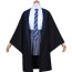 Women and Girls Harry Potter Ravenclaw Wizard Deluxe Costume - Full Set Including Scarf and Wand Ravenclaw Cosplay