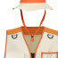 Safari Costume - Kids Cargo Vest Wildife Explorer Safari Park Ranger Cosplay