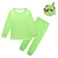 Kids Sprunki Incredibox Vineria Costume - Sweater Pants Mask Set Green Vineria Sprunki Cosplay