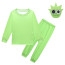 Kids Sprunki Incredibox Lime OWAKCX Costume - Sweater Pants Mask Set Lime Sprunki Cosplay