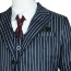 Wednesday Gomez Addams Costume - Stiped Black & White Suit Gomez Addams Cosplay