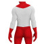 Invincible Omni-Mark Markus Sebastian Grayson Costume - Red White Bodysuit Mask Cape Omni-Mark Cosplay