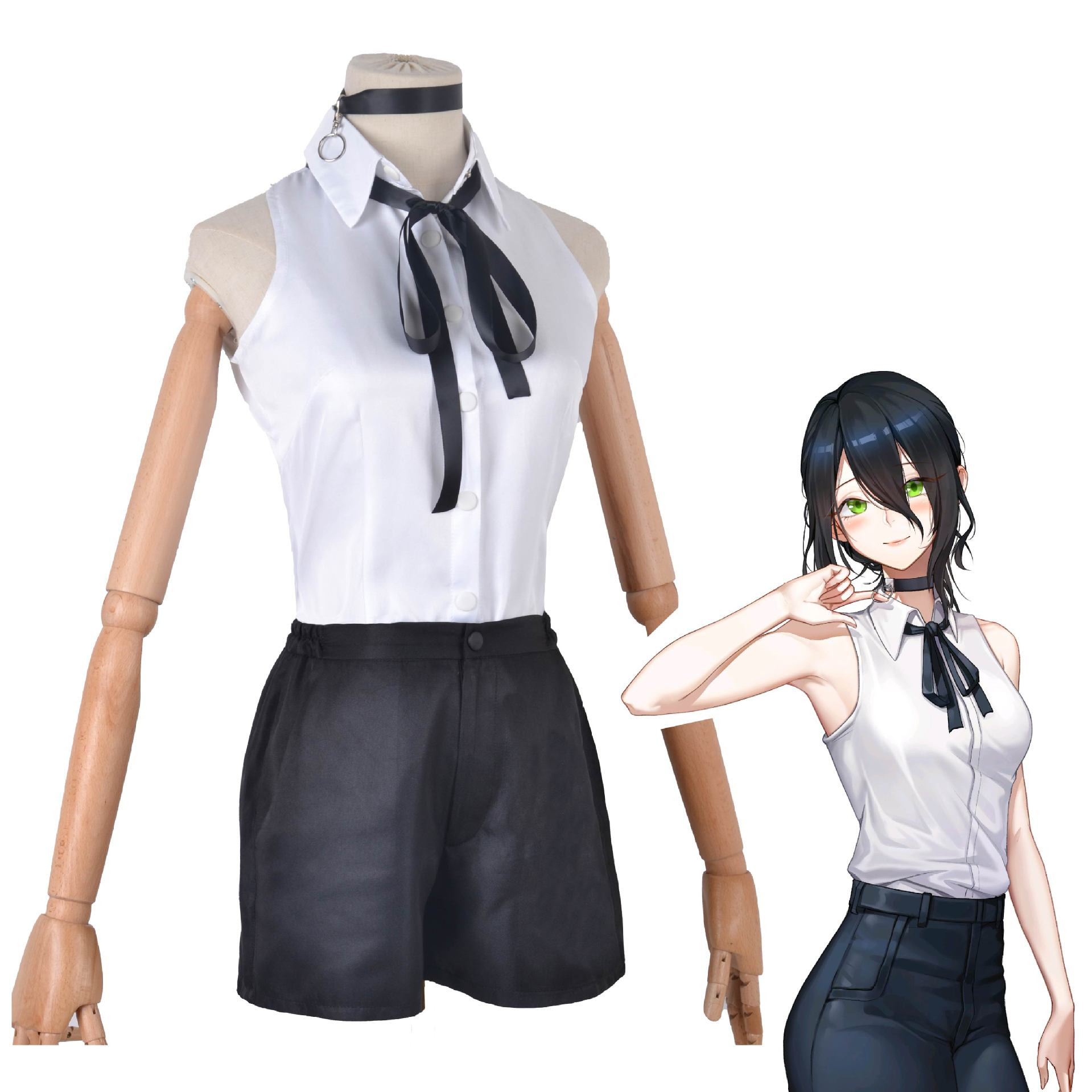 Lady Reze Devil Bomb Suit Chainsaw Man Cosplay Costume