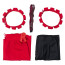 My Hero Academia Kirishima Eijiro Costume - Red Black Pants Set Kirishima Eijiro Cosplay