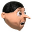 Kid Gru From Minions 2 The Rise of Gru Cosplay Costume Mask