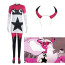 Helluva Boss Verosika Mayday Costume - Pink White Mini Dress Verosika Mayday Cosplay