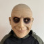 Wednesday Uncle Fester Mask Prop - Uncle Fester Addams Family Costume Cosplay Mask