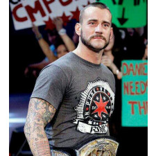 WWE CM Punk Costume - In Punk We Trust T-Shirt CM Punk Cosplay