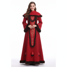 Star Wars Padme Amidala Costume - Red Dress Padme Amidala Cosplay