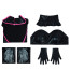 Hazbin Hotel Angel Dust Costume - Black Bodysuit Angel Dust Cosplay