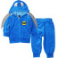 Baby Blue Batman Costume InCharacter - Onesie Jumpsuit Blue Batman Cosplay