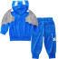 Baby Blue Batman Costume InCharacter - Onesie Jumpsuit Blue Batman Cosplay