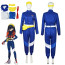 Pokemon Scarlet Violet Carmine Costume - Blue Overall Carmine Cosplay