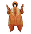 Deep Fried Whole Turkey Inflatable Costume - Fried Turkey Cosplay