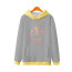 Lycoris Recoil Kurumi Costume - Grey Hoodie Kurumi Cosplay