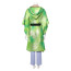 Star Wars Princess Leia Camo Endor Costume - Green Camo Poncho Pants Set Princess Leia Cosplay