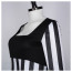 The Mask Tina Carlyle Costume - Striped Dress Tina Carlyle Cosplay