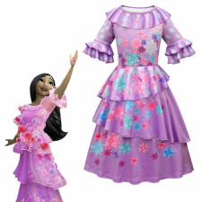 Encanto Isabela Dress Cosplay Costume