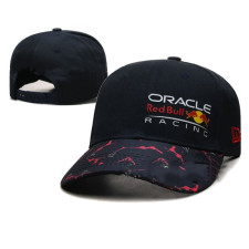 Oracle Red Bull Cap Hat - Black Red Lightning Hat Oracle Red Bull Costume Cosplay Prop
