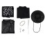 KPop Demon Hunters Saja Boys Costume - Your Idol Performance Black Outfit Saja Boys Cosplay With Hat And Accessories