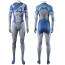 Marvel Rivals Invisible Woman Costume - Default Blue White Bodysuit Susan Storm Invisible Woman Cosplay