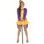 Girls and Women Charlie and The Chocolate Factory Willy Wonka Costume - Purple Coat Skirt Willy Wonka Cosplay