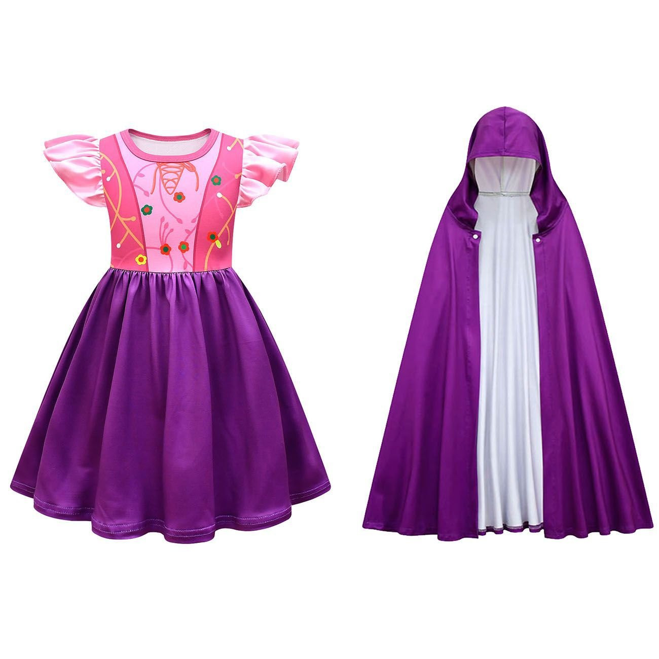 Hocus Pocus 2 Sarah Sanderson Kids Lycra Cosplay Costume