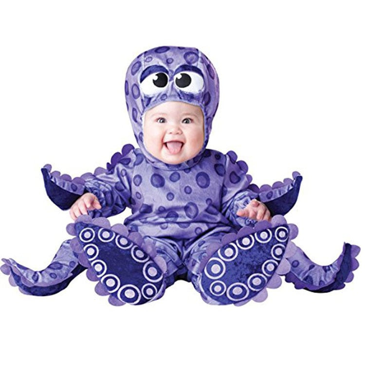 Baby Octopus Costume InCharacter - Onesie Jumpsuit Octopus Cosplay
