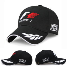 F1 Logo Cap Hat - Black Logo F1 Costume Cosplay Prop