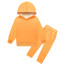 Kids Sprunki Orange Oren Costume - Hoodie Pants Mask Set Orange Sprunki Cosplay