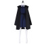 Harry Potter Professor Hooch Costume - Blue Dress Black Coat Rolanda Hooch Cosplay