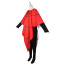 Beetlejuice Animated Lydia Deetz Costume - Red Poncho Lydia Deetz Cosplay
