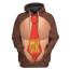 Super Mario Bros Movie 2023 Donkey Kong Hoodie - Donkey Kong Cosplay Costume Hoodie