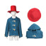 Paddington Bear Costume - Blue Jacket Hat Set Paddington Cosplay