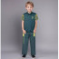 Kids Olympics Break Australian Dancing Raygun Costume - Green Shirt Pants Set Raygun Cosplay