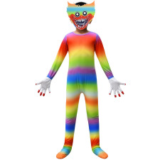 Rainbow Huggy Form Poppy Playtime Cosplay Costume