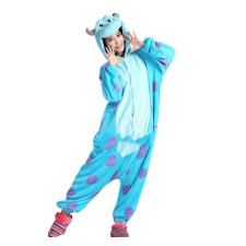 Kids Monsters Inc James P. Sullivan Sully Costume - Onesie Jumpsuit James P. Sullivan Cosplay