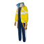 Cyberpunk Edgerunners David Martinez Costume - Yellow Jacket Shirt Pants David Martinez Cosplay