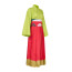 Pokemon Erika Costume - Red Green Kimono Erika Cosplay