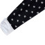 Wednesday Addams Costume - Girls Gothic Collar Print Dress Wednesday Cosplay