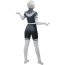Hazbin Hotel Lute Costume - Grey Shirt Pants Gloves Set Lute Cosplay