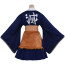 Demon Slayer Hashibira Inosuke Costume - Blue Kimono Female Hashibira Inosuke Cosplay